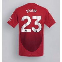 Manchester United Luke Shaw #23 Domaci Dres 2024-25 Kratak Rukav